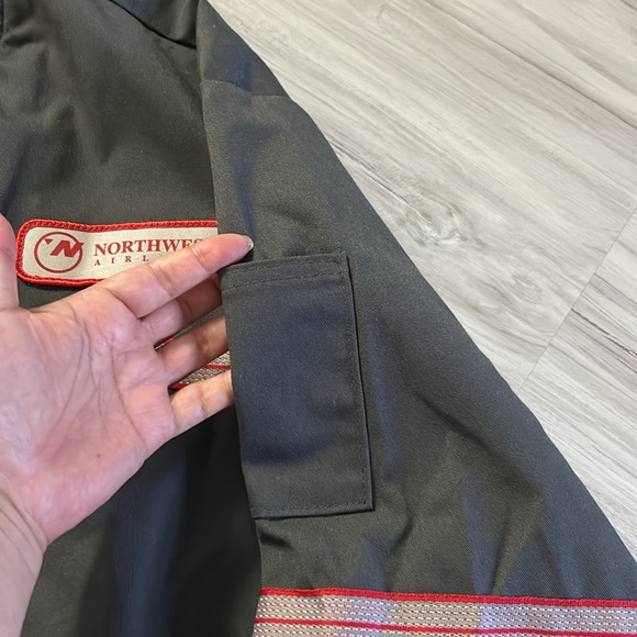 🖤NEW💕Northwest Airlines Official Employee Jacket AMFA Made USA 3XL-R Men🔥 - Picture 2 of 15